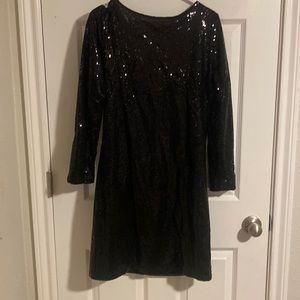 Black sparkly dress